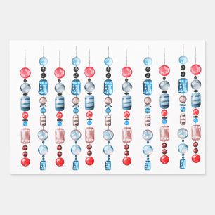 Schönes Verpackungspapier Geschenkpapier Set
