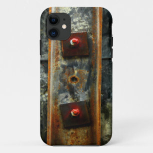 Schönes verrostetes Metall von der Baustelle iPhone 11 Hülle
