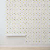 Schönes Wandpapier mit goldenen Sternen