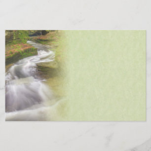 Schönes Wasserfall-Stadium Briefpapier