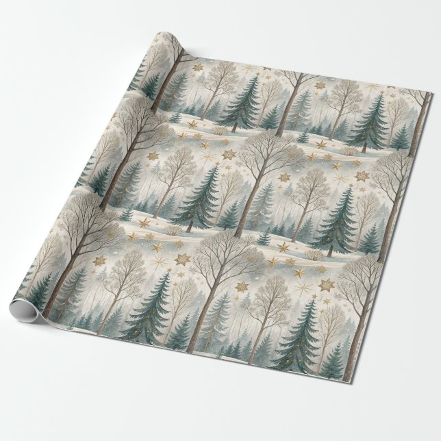 Schönes Weihnachten Geschenkpapier (Ungerollt)