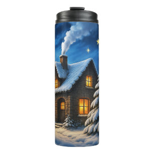 Schönes Weihnachten Thermosbecher