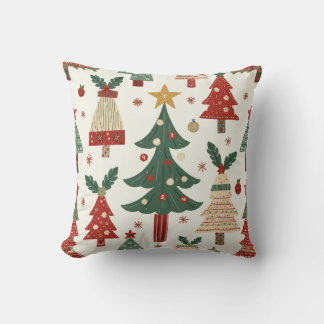 schönes Weihnachtsbaumpolster Kissen