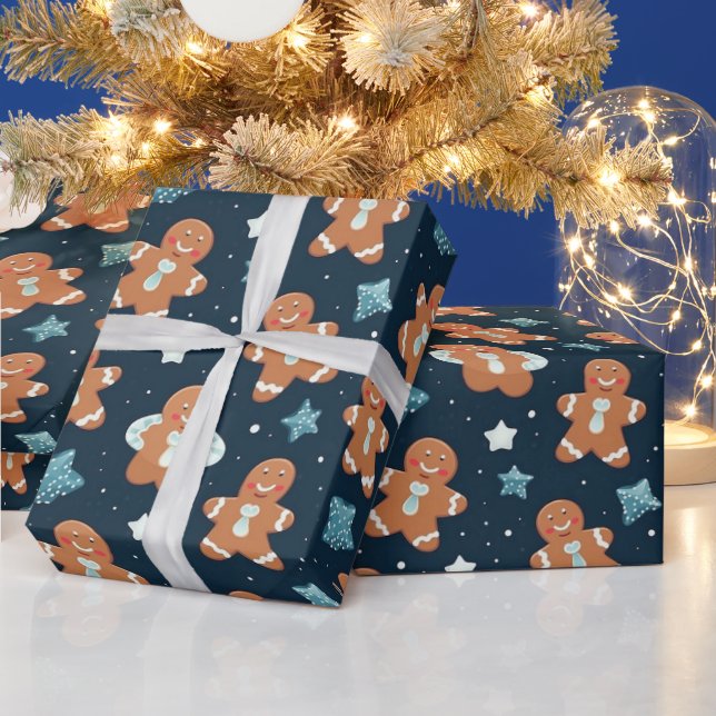 Schönes Weihnachtsgebäck Geschenkpapier (Feiertage)