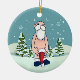 Schönes Weihnachtsgeschenk Keramik Ornament