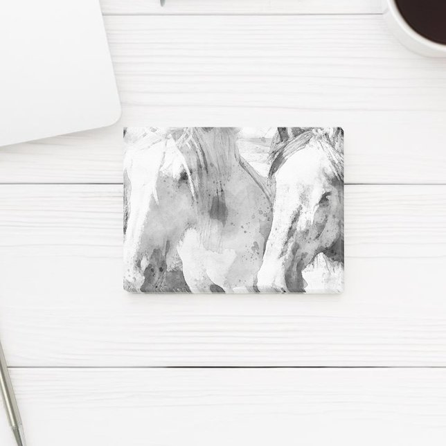 Schönes Weiße Pferd Post-it Klebezettel (Von Creator hochgeladen)
