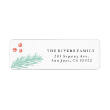 Schönes Winterrahmen-Urlaubslabel