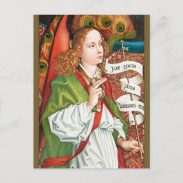 Schongauer Annunziationsgel CC1184 Orlier altar Postkarte