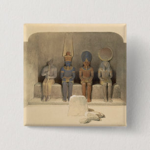 Schongebiet des Tempels von Abu Simbel, von Button