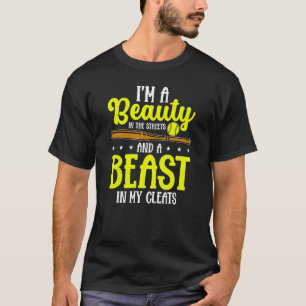 Schönheit auf den Straßen, die in meinem Clearing- T-Shirt