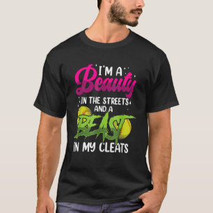 Schönheit auf den Straßen Fußball reinigt Besenfuß T-Shirt