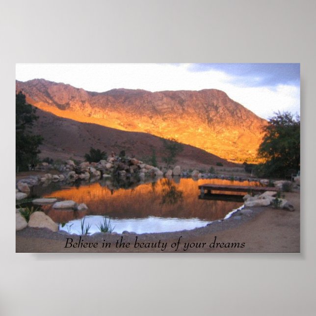 Schönheit deiner Träume Poster (Vorne)