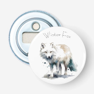 Schönheit der Arktis: Der Winter Fox-Brauch Flaschenöffner