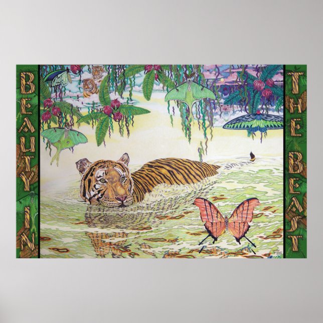 Schönheit der Bestie Poster (Vorne)