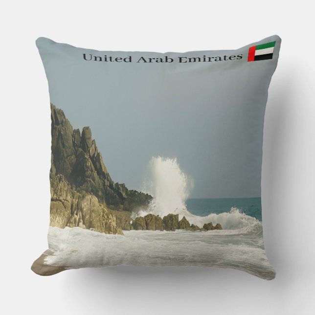 Schönheit der Küste Kissen (Vorderseite)