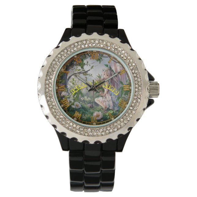 Schönheit der Natur Armbanduhr (Vorderseite)