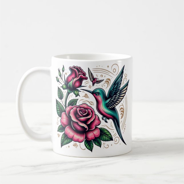 Schönheit der Natur Kaffeetasse (Links)
