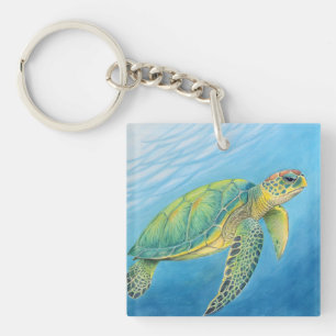 Schönheit der Schildkröte Schlüsselanhänger
