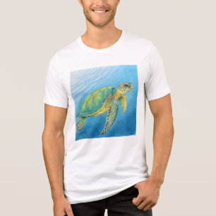 Schönheit der Schildkröte Tri-Blend Shirt