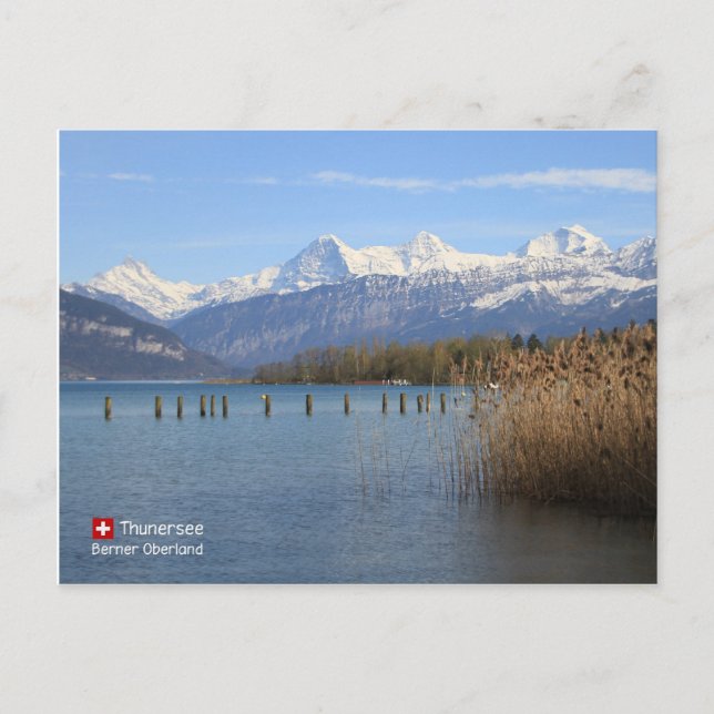 Schönheit der Schweiz Postkarte (Vorderseite)