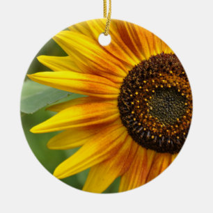Schönheit der Sonnenblumen Keramik Ornament