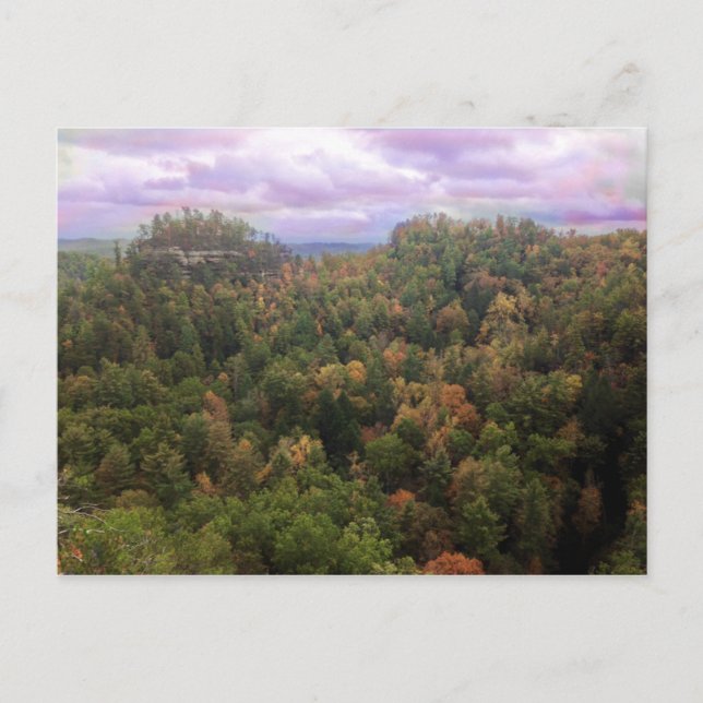 Schönheit des Herbstes Postkarte (Vorderseite)