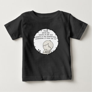 Schönheit des Lebens Baby T-shirt