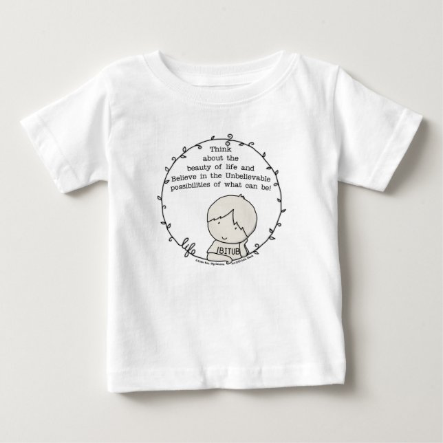 Schönheit des Lebens Baby T-shirt (Vorderseite)