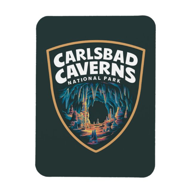 Schönheit des Nationalparks der Karlsbad Magnet (Vertikal)