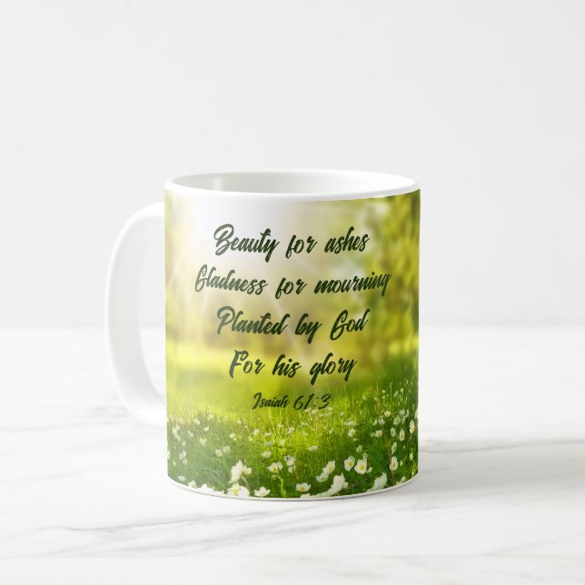 Schönheit für Asche Kaffeetasse (Vorderseite Links)