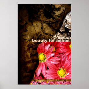 Schönheit für Asche Poster