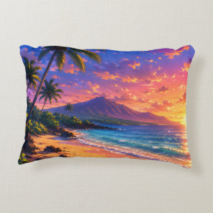 Schönheit Hawaiis Dekokissen