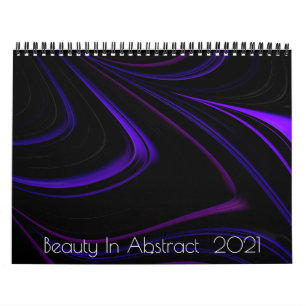 Schönheit im Abstrakten Jahr 2021 Kalender