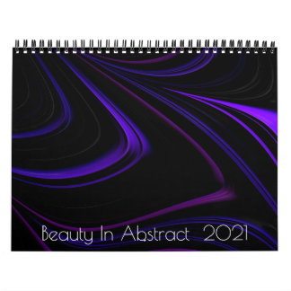 Schönheit im Abstrakten Jahr 2021 Kalender