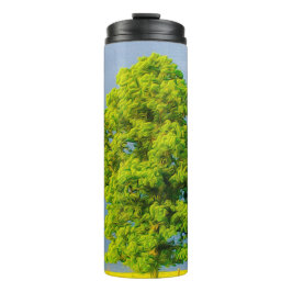 Schönheit im Sturm Thermosbecher