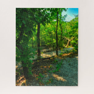 Schönheit im Waldpuzzle