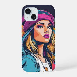 Schönheit in Farbe iPhone 15 Hülle