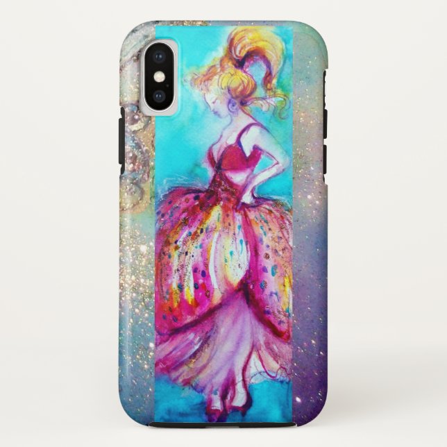 SCHÖNHEIT IN KLEINEM DRESS / Zauberschmetterling-P Case-Mate iPhone Hülle (Rückseite)