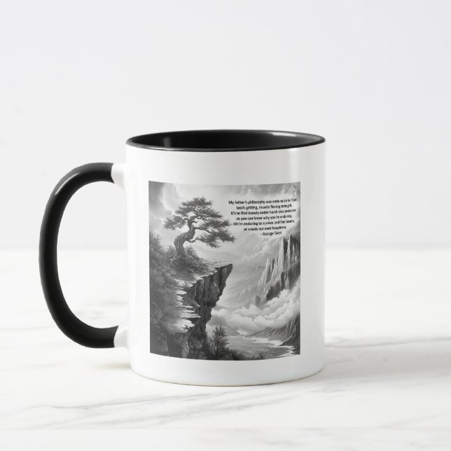 Schönheit in ständiger Tasse finden (Links)