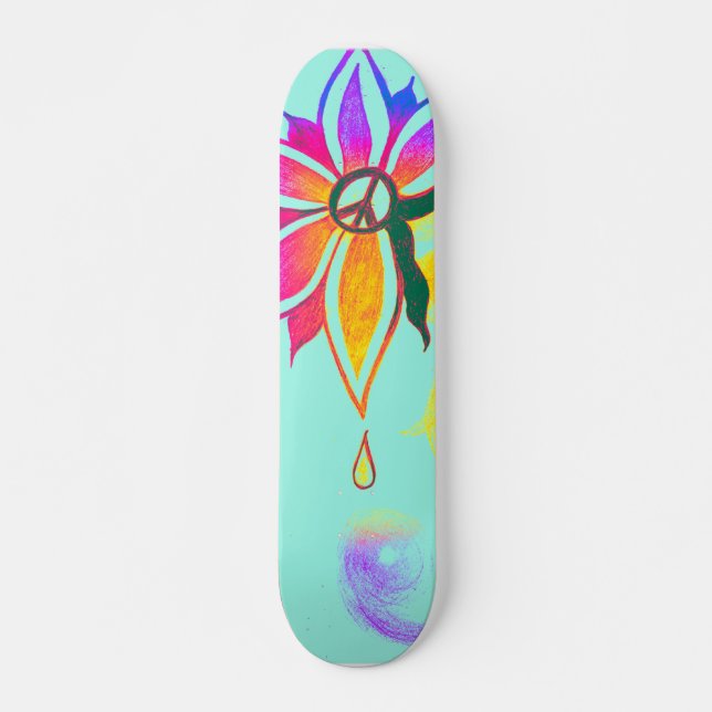 Schönheit innerhalb des Friedensskatebord Skateboard (Vorne)