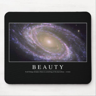 Schönheit: Inspirierend Zitat 2 Mousepad