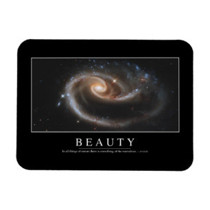 Schönheit: Inspirierend Zitat 3 Magnet