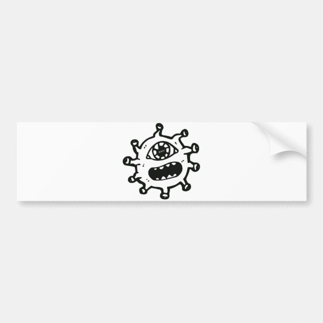 Schönheit ist im Auge des Beschauers Autoaufkleber (Vorne)