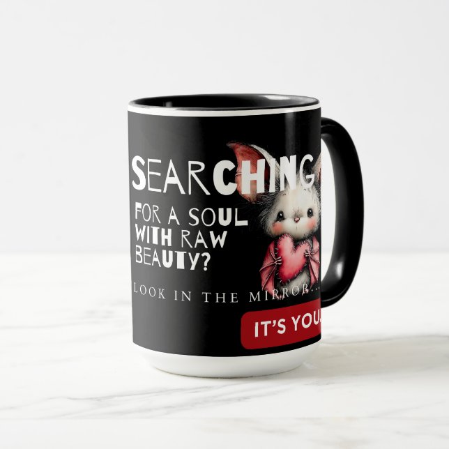 Schönheit-Kaffeetasse Tasse (VorderseiteRechts)