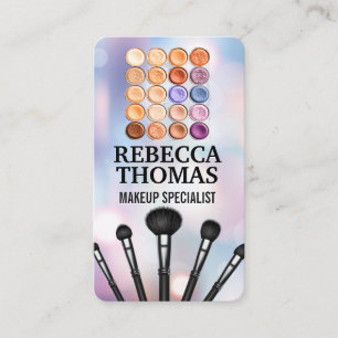 Schönheit Make Up Pinsel Foundation Set Visitenkarte