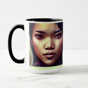 SCHÖNHEIT NATIVE FRAUEN TASSE