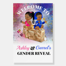 Schönheit oder Beats Willkommenszeichen! Geschlech