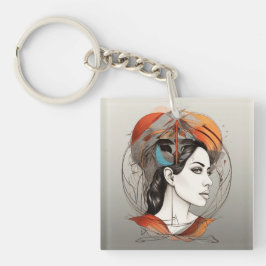 Schönheit Schlüsselanhänger