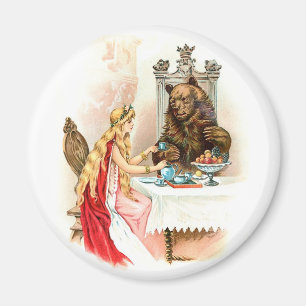 Schönheit und Besenmagazin Magnet