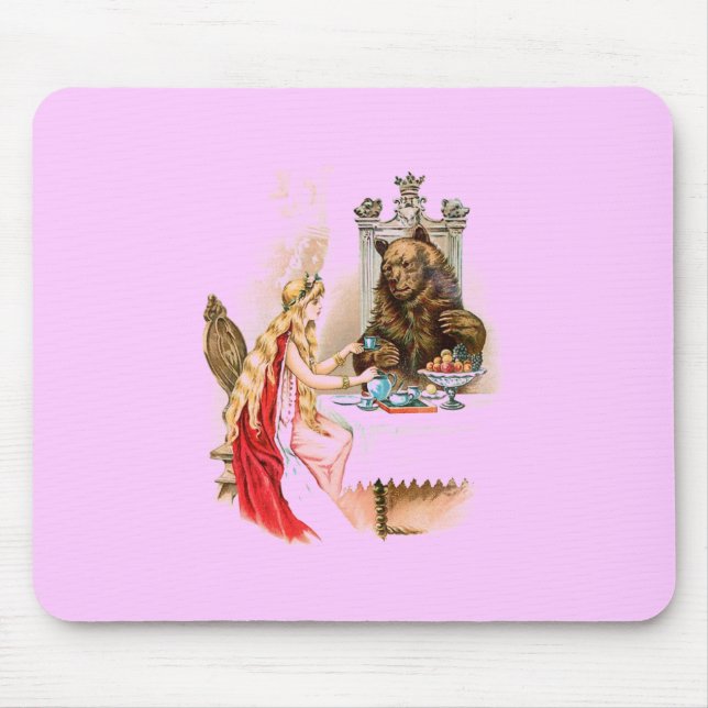Schönheit und Bestie Mouse Pad Mousepad (Vorne)
